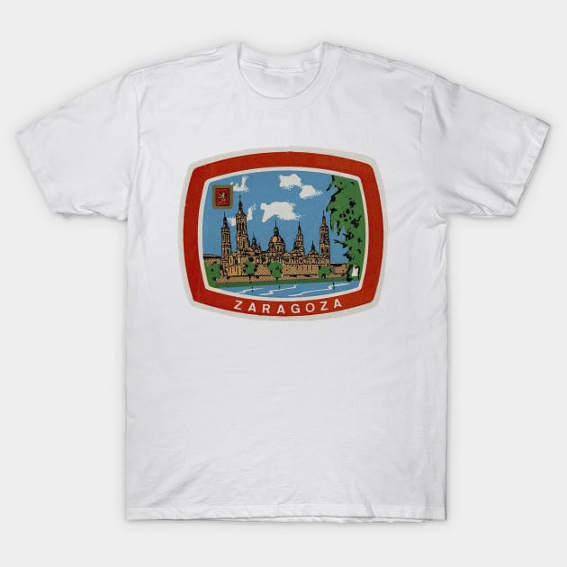 Zaragoza | Spain Gift | Spanish | Zaragoza travel | Vintage T-Shirt by Tropical Blood